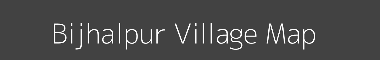 Map of Bijhalpur Village in Uttar Pradesh Image