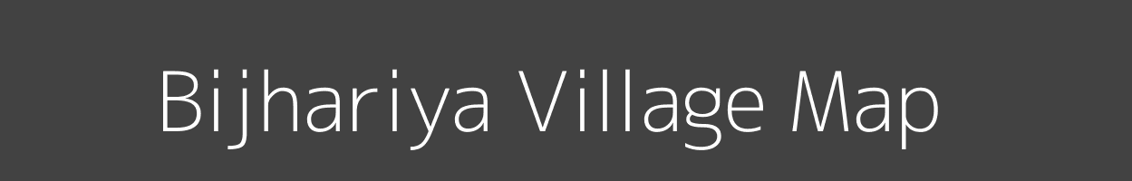 Map of Bijhariya Village in Madhya Pradesh Image