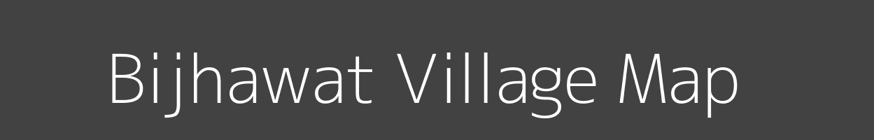 Map of Bijhawat Village in Uttar Pradesh Image