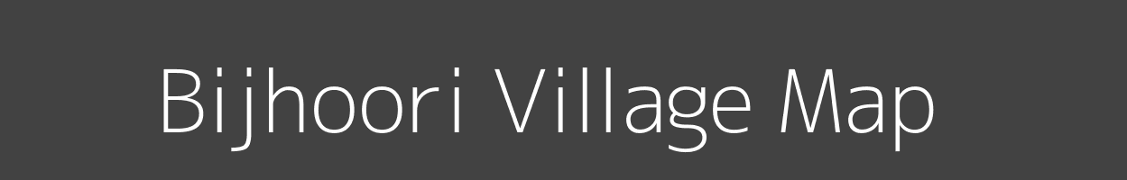 Map of Bijhoori Village in Uttar Pradesh Image