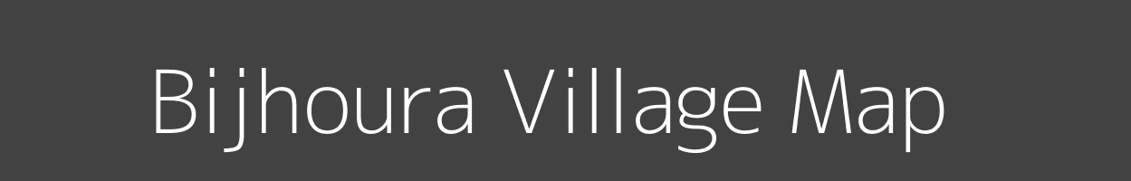 Map of Bijhoura Village in Uttar Pradesh Image