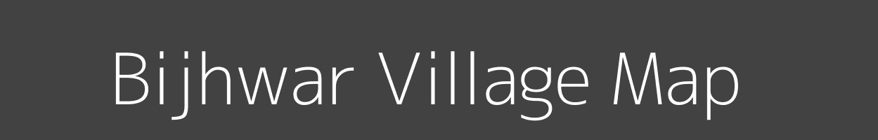 Map of Bijhwar Village in Madhya Pradesh Image