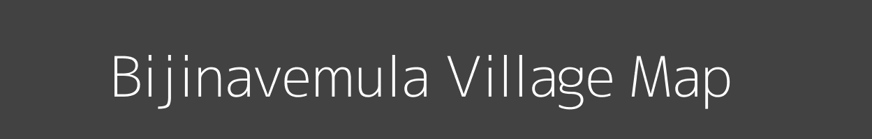 Map of Bijinavemula Village in Andhra Pradesh Image