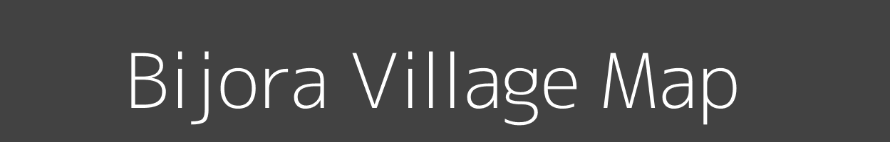 Map of Bijora Village in Madhya Pradesh Image