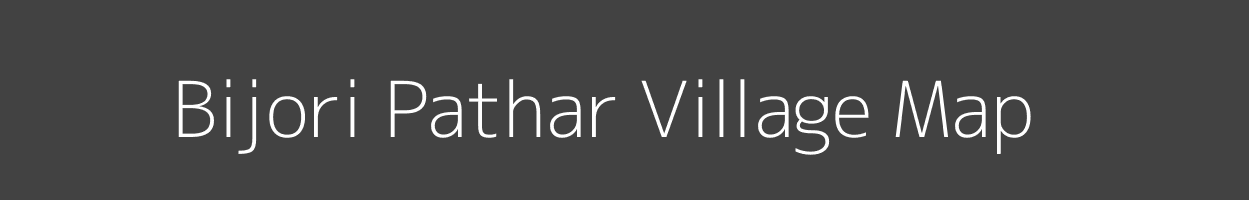 Map of Bijori Pathar Village in Madhya Pradesh Image