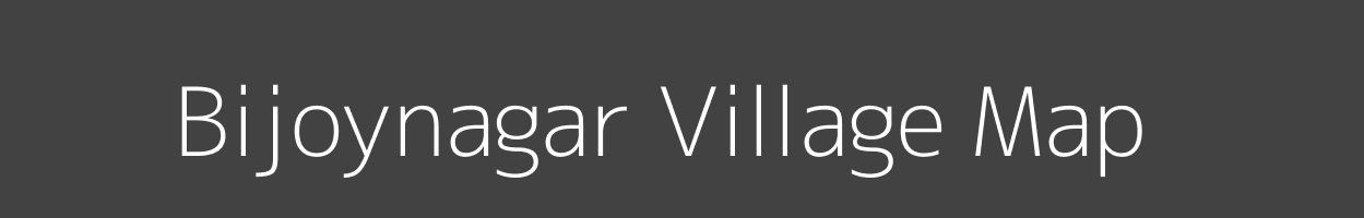 Map of Bijoynagar Village in Tripura Image