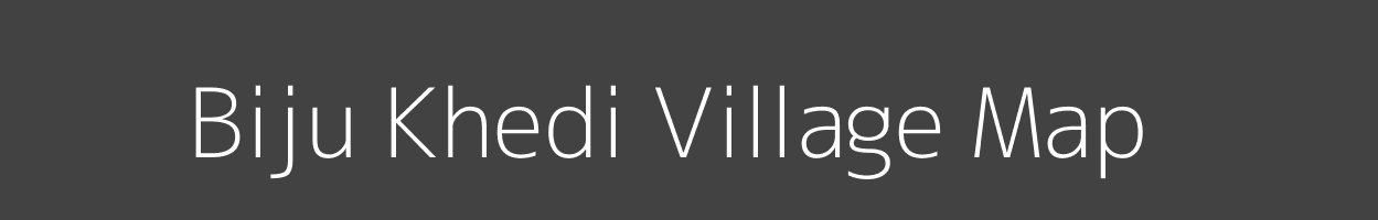 Map of Biju Khedi Village in Madhya Pradesh Image