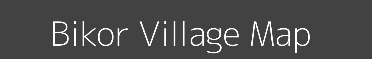 Map of Bikor Village in Madhya Pradesh Image