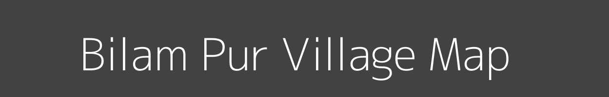 Map of Bilam Pur Village in Uttar Pradesh Image