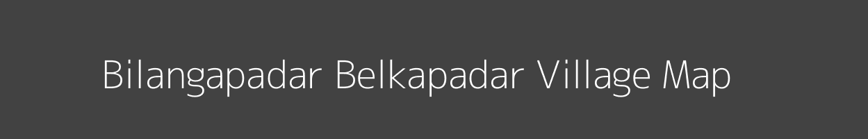 Map of Bilangapadar Belkapadar Village in Odisha Image