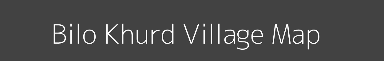 Map of Bilo Khurd Village in Madhya Pradesh Image