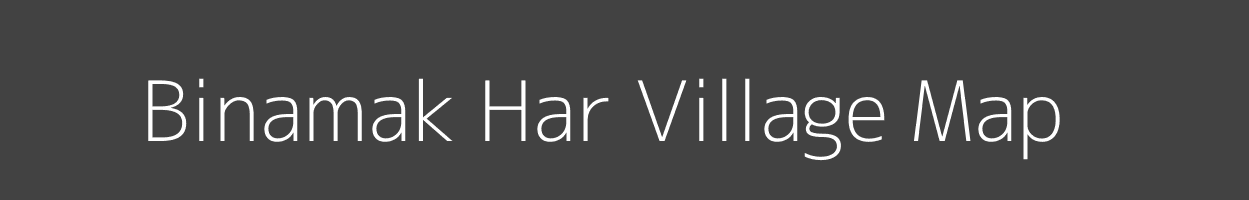 Map of Binamak Har Village in Madhya Pradesh Image