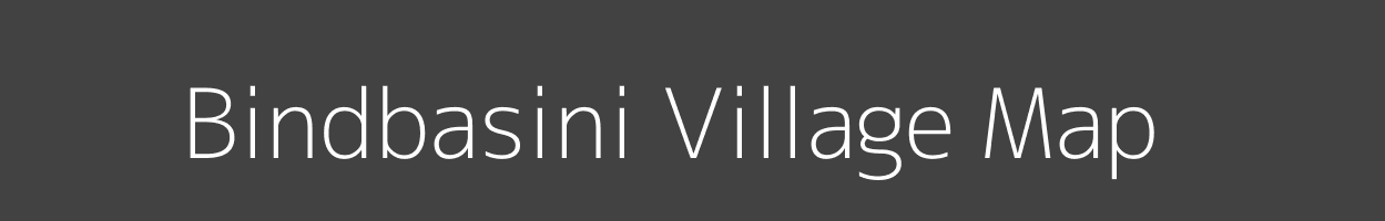 Map of Bindbasini Village in Bihar Image