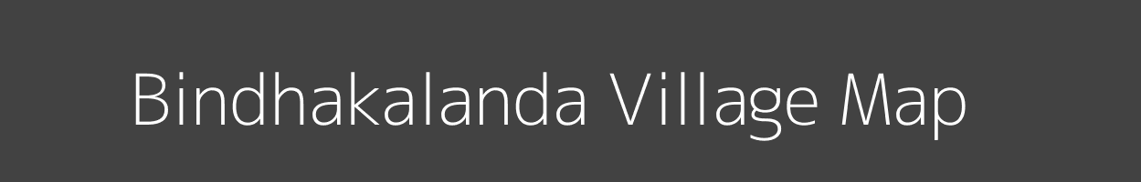 Map of Bindhakalanda Village in Odisha Image