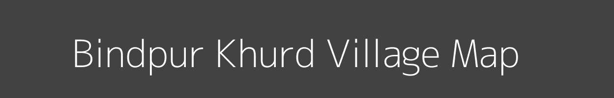 Map of Bindpur Khurd Village in Uttar Pradesh Image