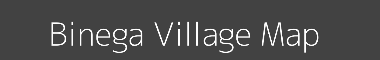 Map of Binega Village in Madhya Pradesh Image