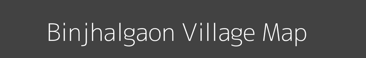 Map of Binjhalgaon Village in Madhya Pradesh Image