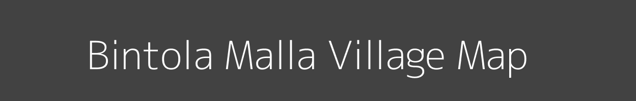 Map of Bintola Malla Village in Uttarakhand Image