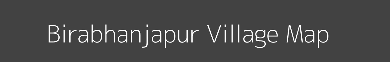 Map of Birabhanjapur Village in Odisha Image