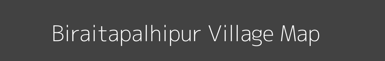 Map of Biraitapalhipur Village in Uttar Pradesh Image