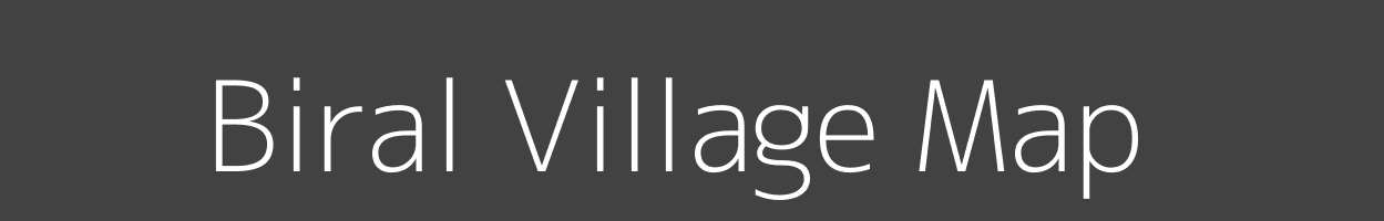 Map of Biral Village in Uttar Pradesh Image