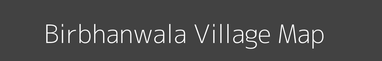 Map of Birbhanwala Village in Uttar Pradesh Image