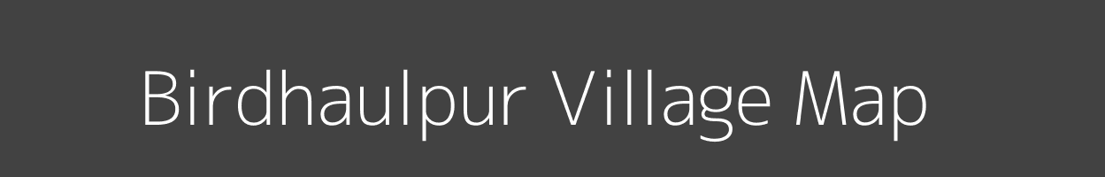 Map of Birdhaulpur Village in Uttar Pradesh Image