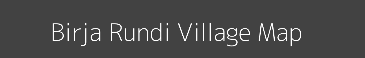 Map of Birja Rundi Village in Madhya Pradesh Image