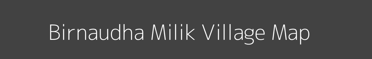 Map of Birnaudha Milik Village in Bihar Image