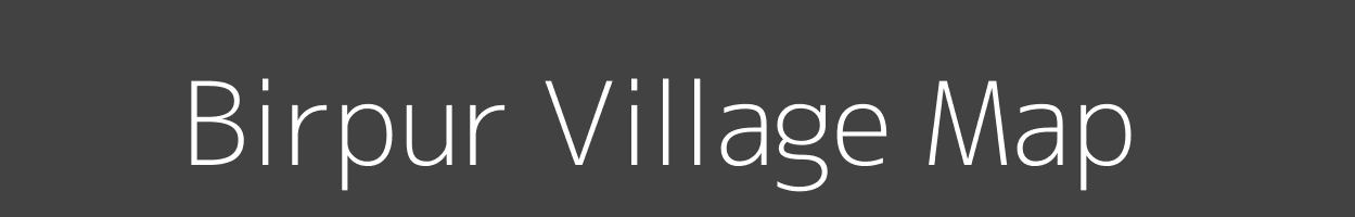 Map of Birpur Village in Madhya Pradesh Image