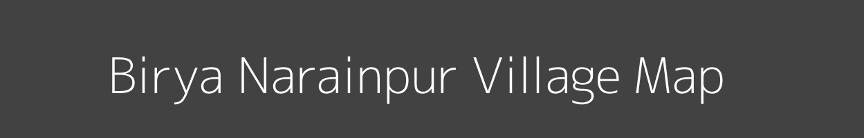 Map of Birya Narainpur Village in Uttar Pradesh Image