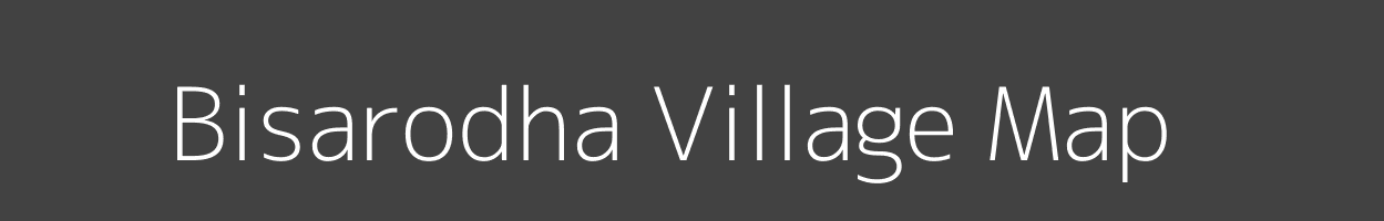 Map of Bisarodha Village in Madhya Pradesh Image