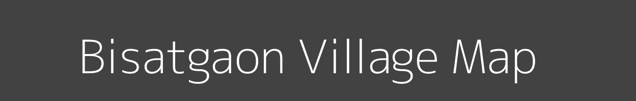 Map of Bisatgaon Village in Uttarakhand Image