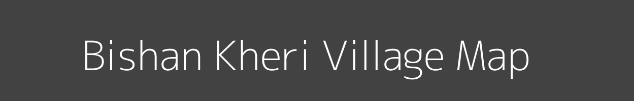 Map of Bishan Kheri Village in Rajasthan Image