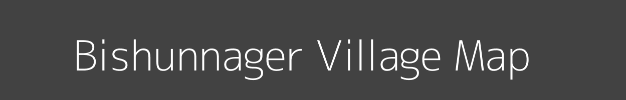 Map of Bishunnager Village in Uttar Pradesh Image