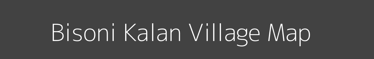 Map of Bisoni Kalan Village in Madhya Pradesh Image