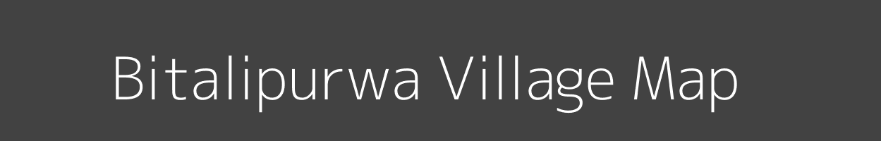 Map of Bitalipurwa Village in Madhya Pradesh Image