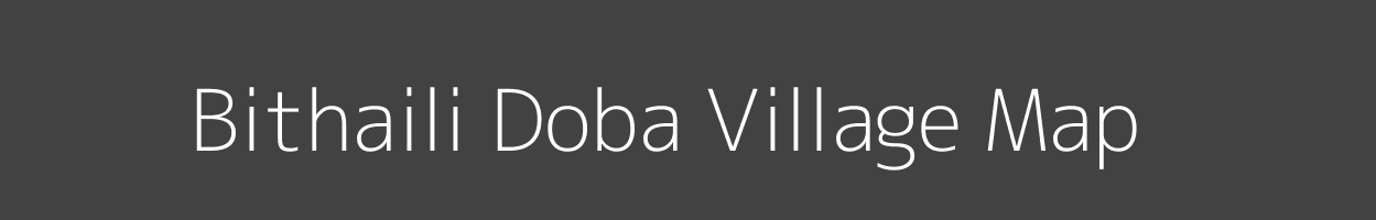 Map of Bithaili Doba Village in Bihar Image