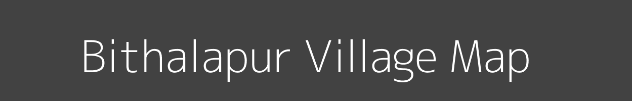 Map of Bithalapur Village in Uttar Pradesh Image