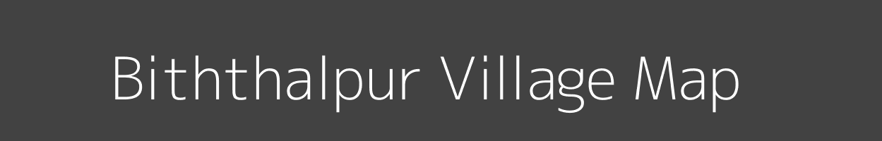 Map of Biththalpur Village in Uttar Pradesh Image