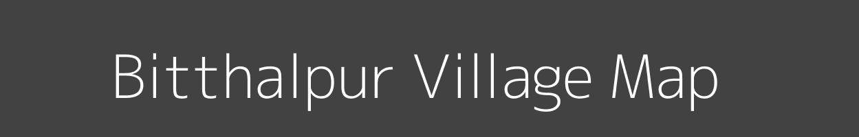 Map of Bitthalpur Village in Rajasthan Image