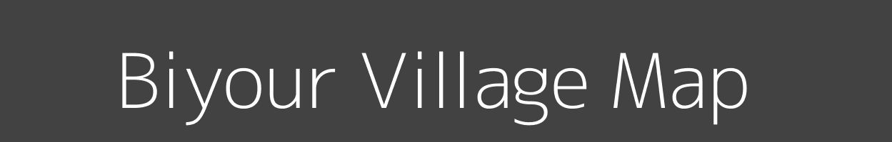 Map of Biyour Village in Uttar Pradesh Image