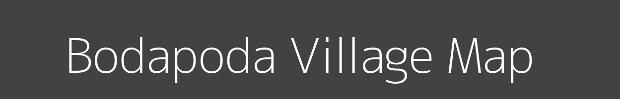Map of Bodapoda Village in Odisha Image