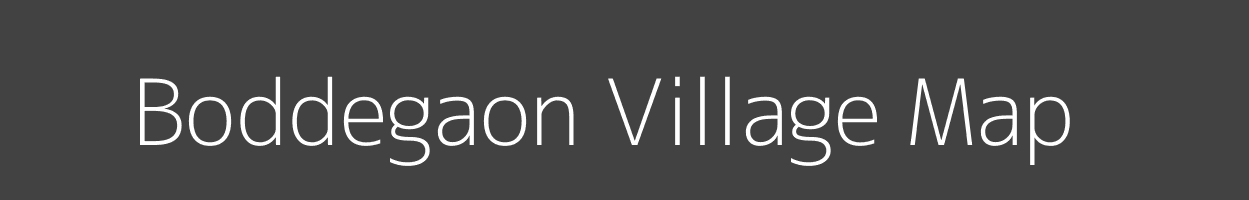 Map of Boddegaon Village in Maharashtra Image