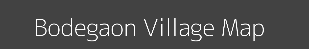 Map of Bodegaon Village in Maharashtra Image