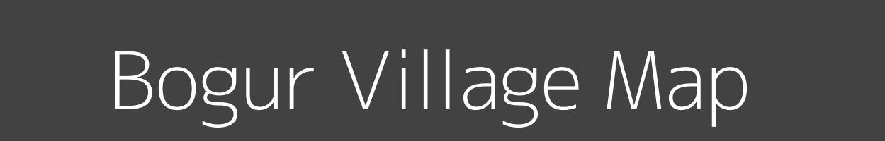 Map of Bogur Village in Karnataka Image