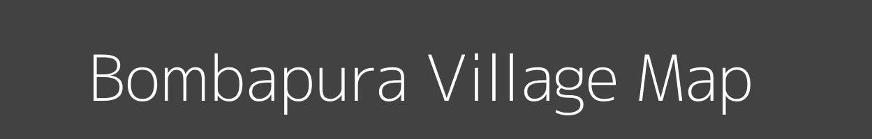 Map of Bombapura Village in Rajasthan Image