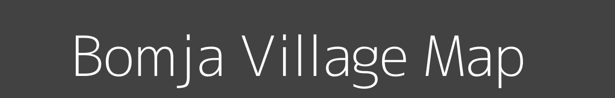 Map of Bomja Village in Arunachal Pradesh Image