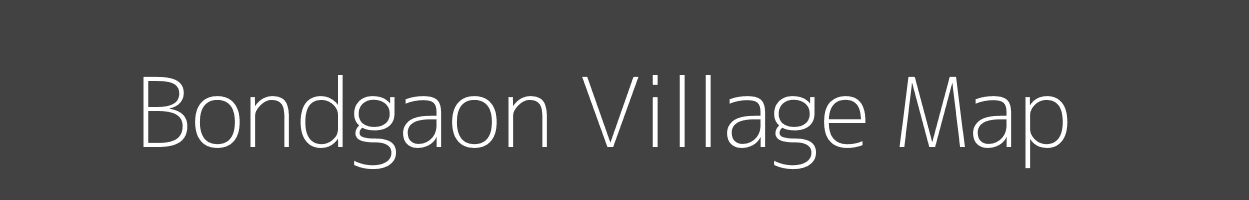 Map of Bondgaon Village in Maharashtra Image