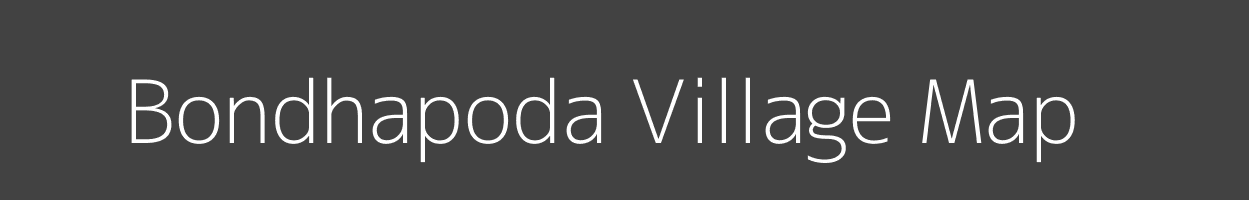 Map of Bondhapoda Village in Odisha Image